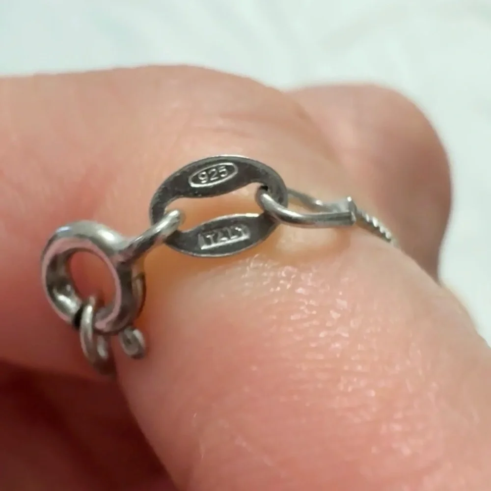 925 Silver Necklace with Pendant - Picture 4 of 8